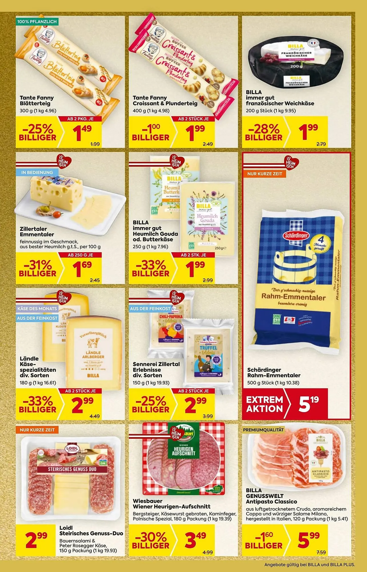 Billa Flugblatt von 27. Dezember bis 31. Dezember 2025 - Flugblätt seite  9