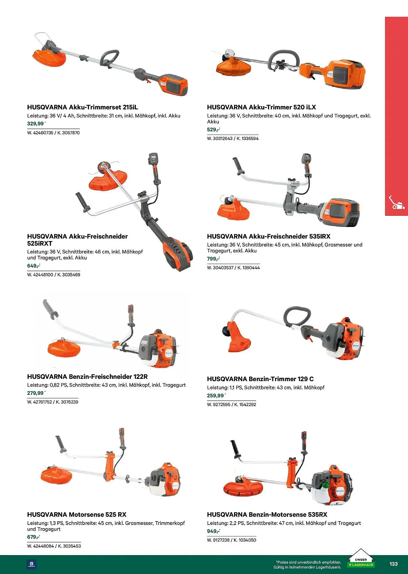 Lagerhaus Flugblatt von 22. Februar bis 31. Mai 2026 - Flugblätt seite  133