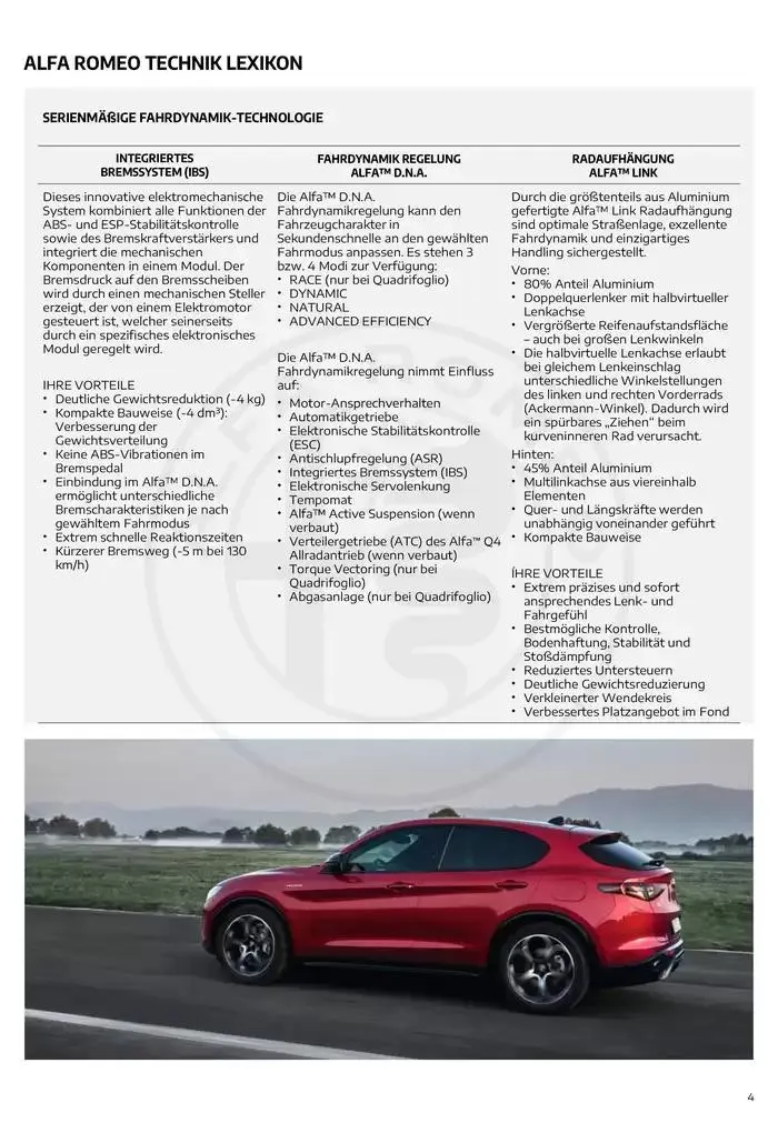 Alfa Romeo Stelvio von 25. Jänner bis 25. Jänner 2026 - Flugblätt seite  4