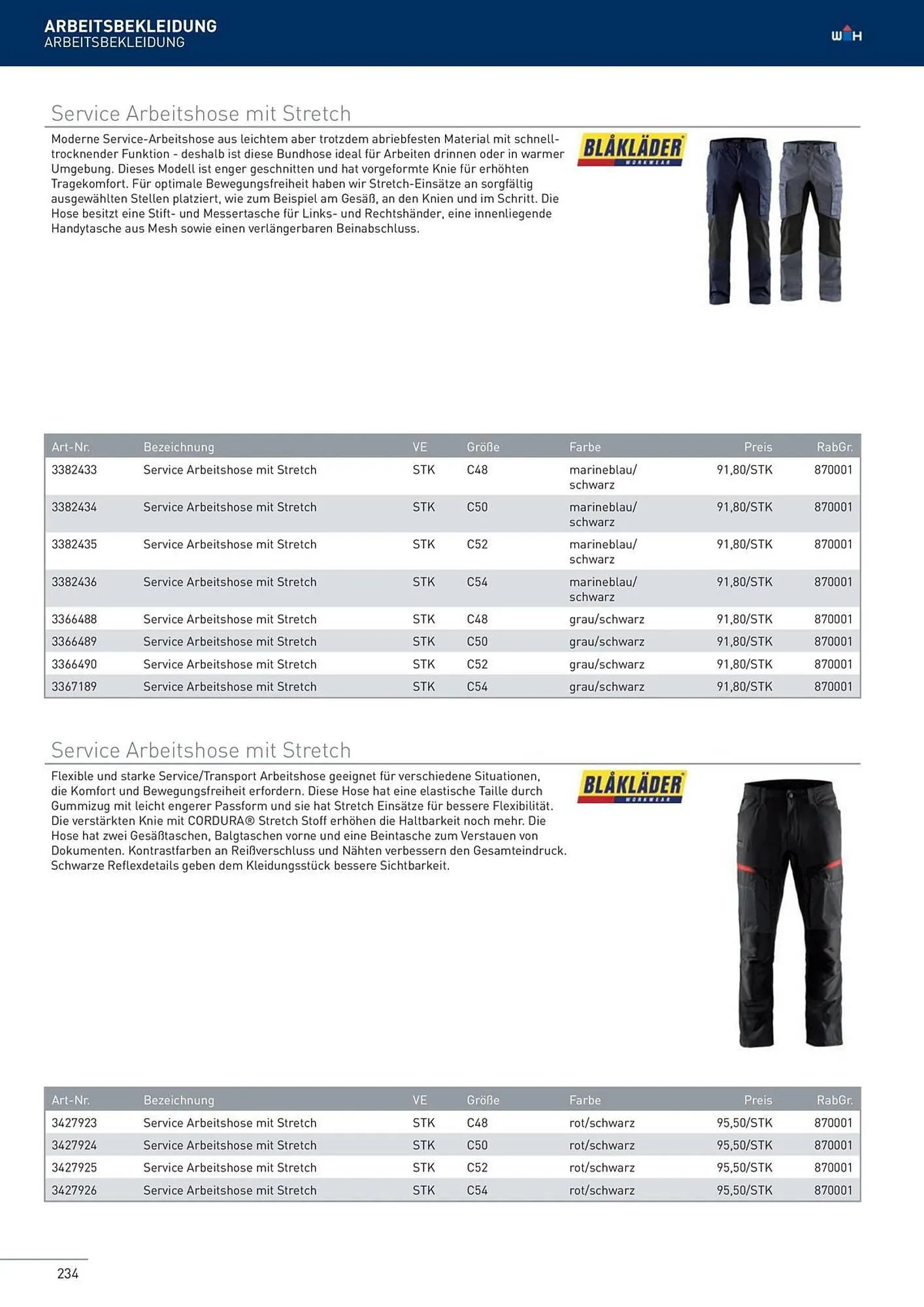 Würth Flugblatt von 22. Februar bis 31. Dezember 2024 - Flugblätt seite  234