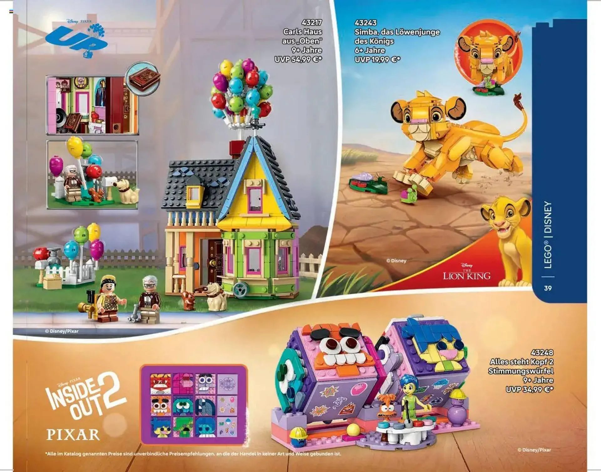 Lego Flugblatt von 1. September bis 31. Dezember 2025 - Flugblätt seite 39