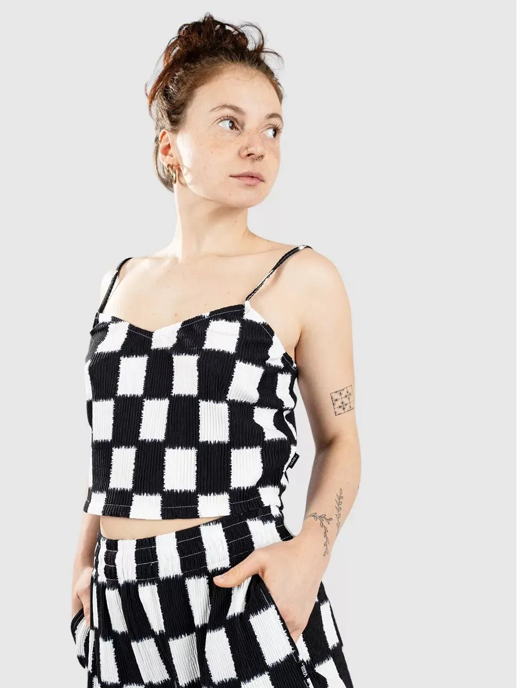 Benton Checker Cami Tank Top