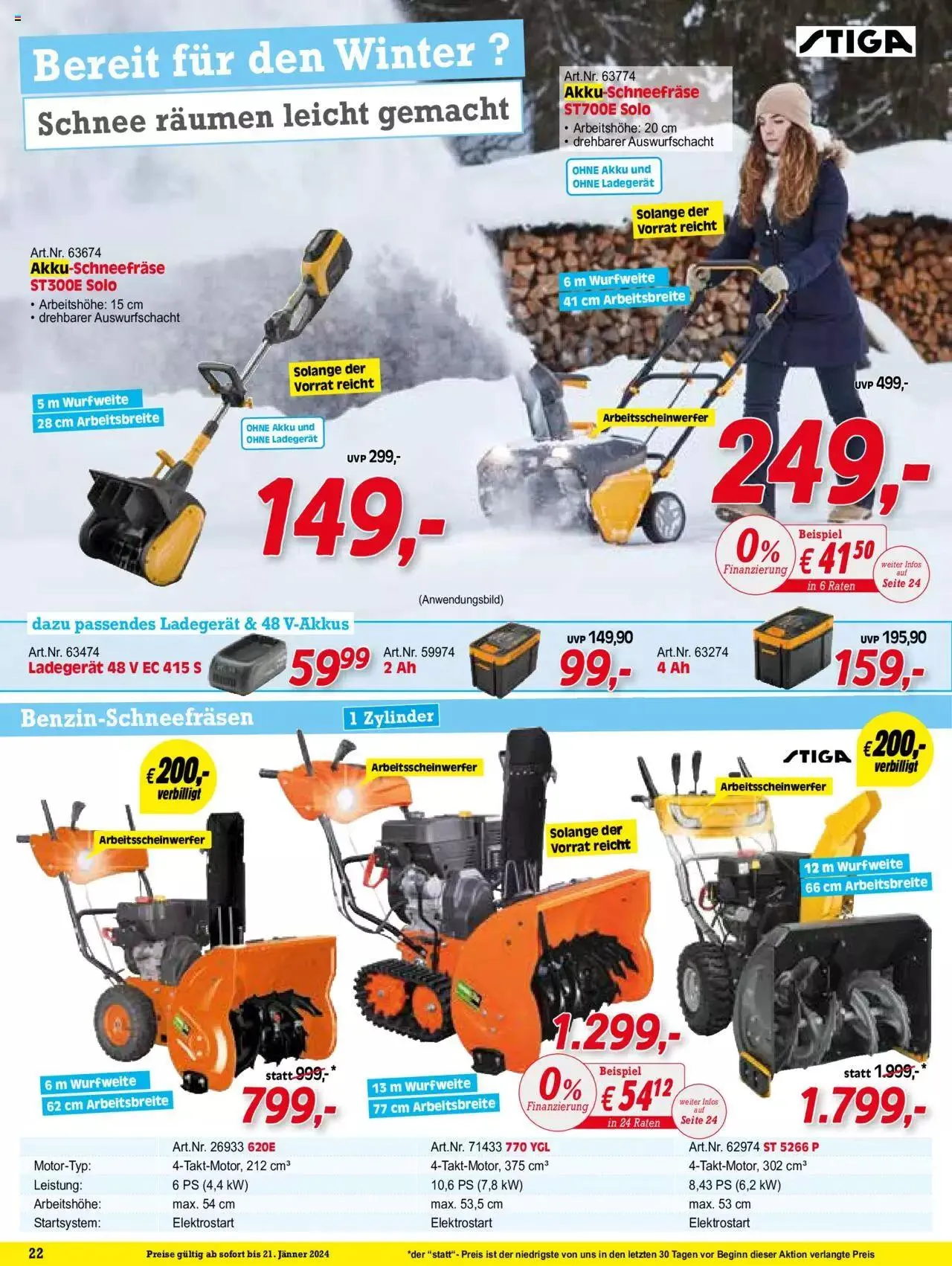 Zgonc Flugblatt Jänner I 2024 von 2. Jänner bis 27. Jänner 2024 - Flugblätt seite 22