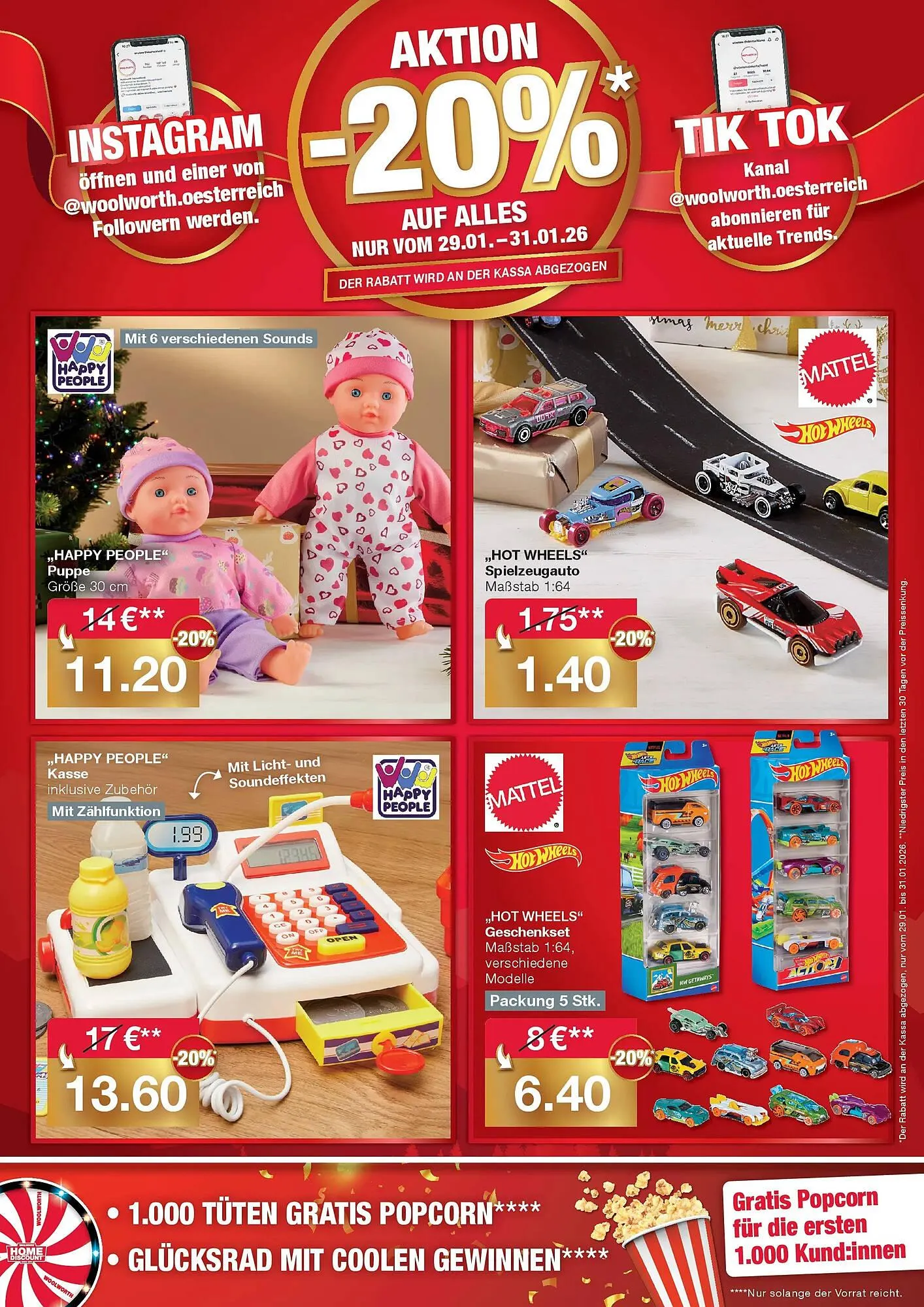 Woolworth Prospekt von 29. Jänner bis 31. Jänner 2026 - Flugblätt seite 7