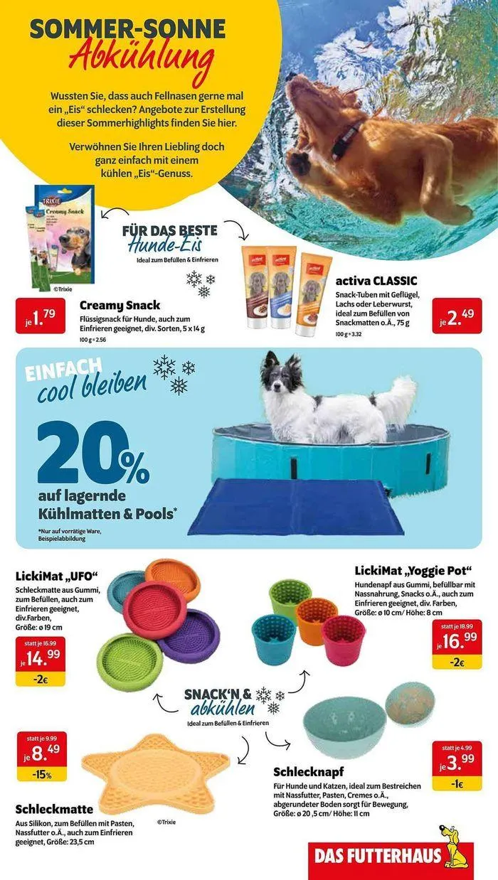 Das Futterhaus flugblatt von 26. Juli bis 9. August 2024 - Flugblätt seite  9