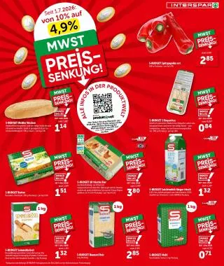 INTERSPAR Flugblatt von 9. Juli bis 15. Juli 2026 - Flugblätt seite 2