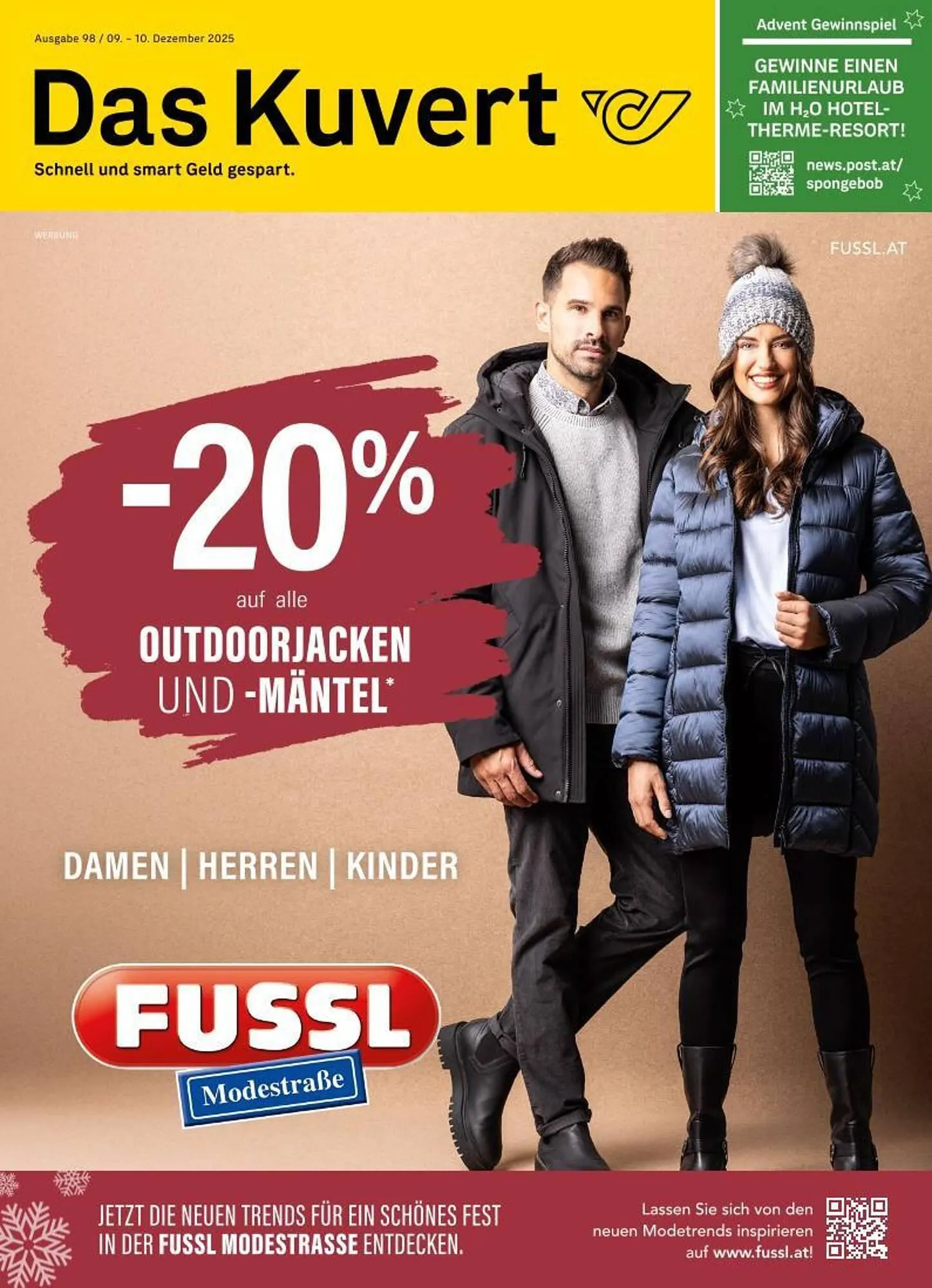 XXXLutz Prospekt von 9. Dezember bis 10. Dezember 2025 - Flugblätt seite 1