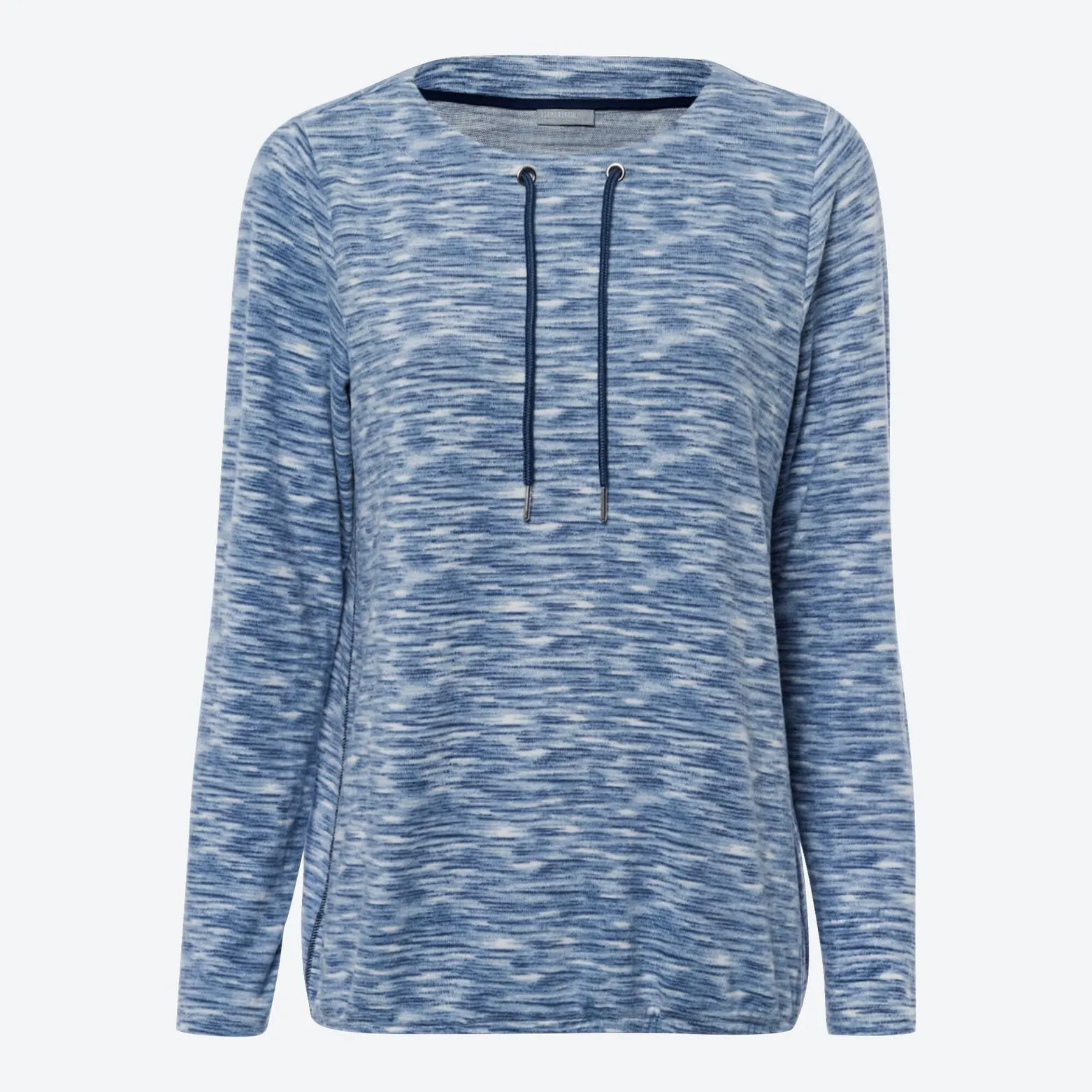 Damen-Langarmshirt mit Kordelzug