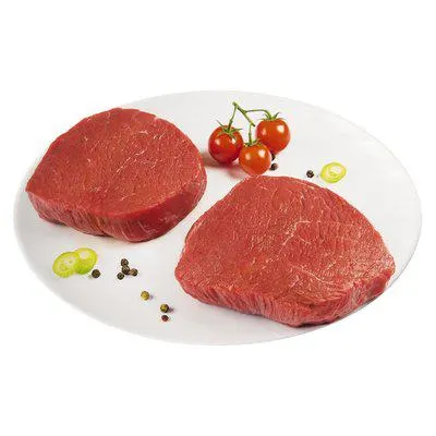 Steak von der Rinderhüfte, vakuumverpackt