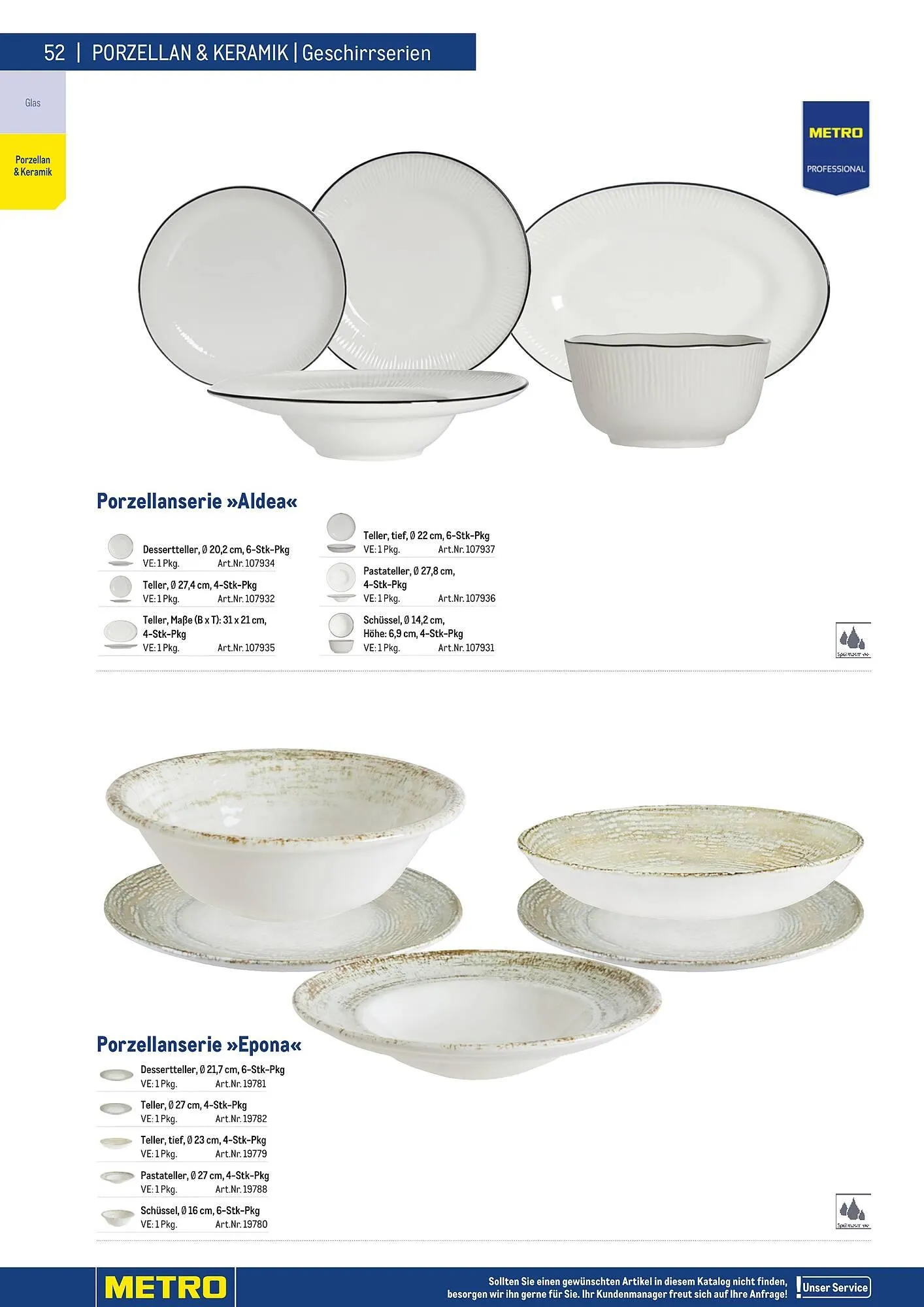 Metro Flugblatt von 25. März bis 31. Dezember 2026 - Flugblätt seite  52