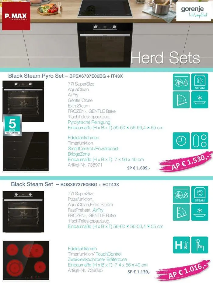 Gorenje Mfh Aktion von 31. Juli bis 30. November 2024 - Flugblätt seite 4