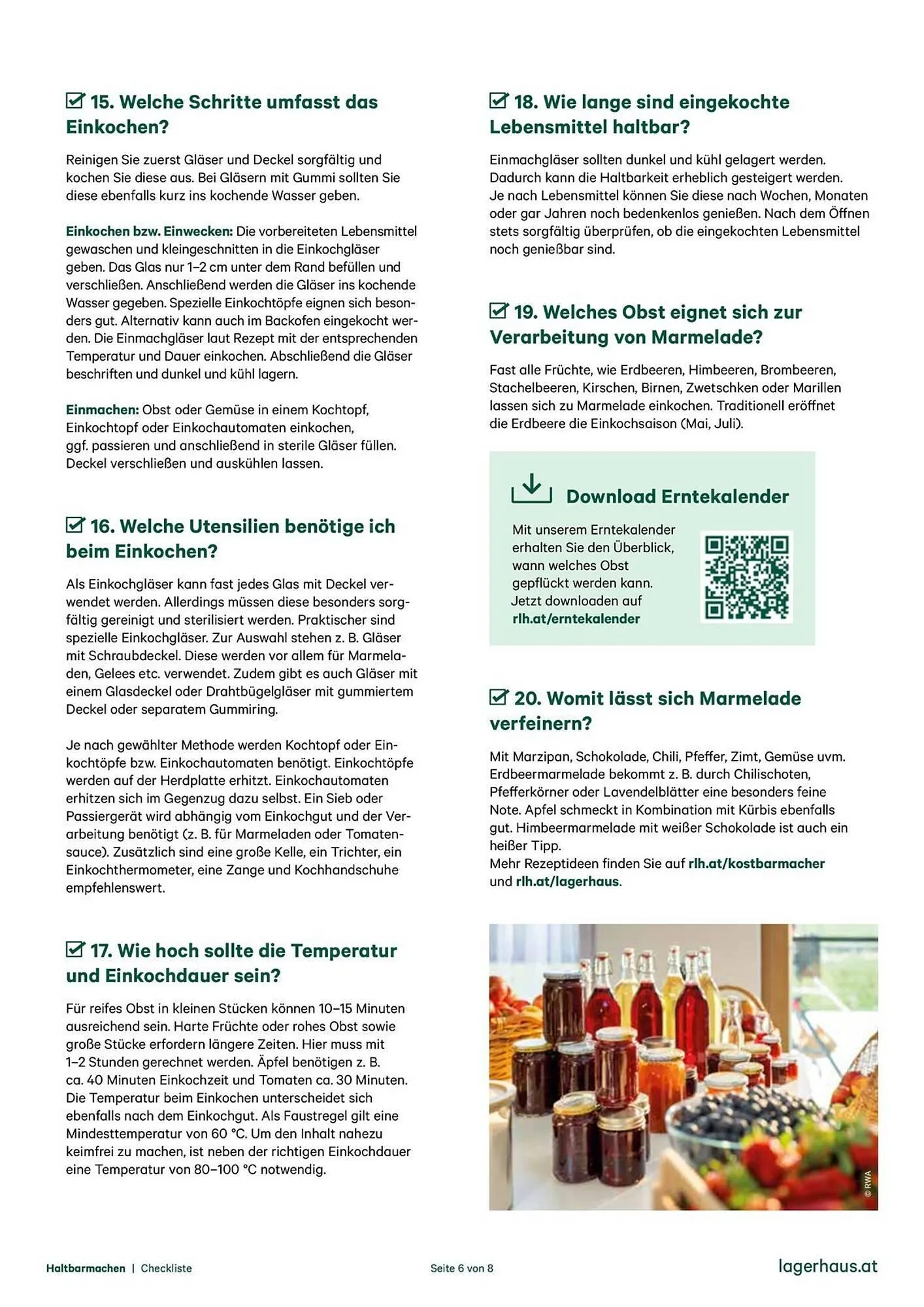 Salzburger Lagerhaus Flugblatt von 9. Oktober bis 5. November 2025 - Flugblätt seite  6