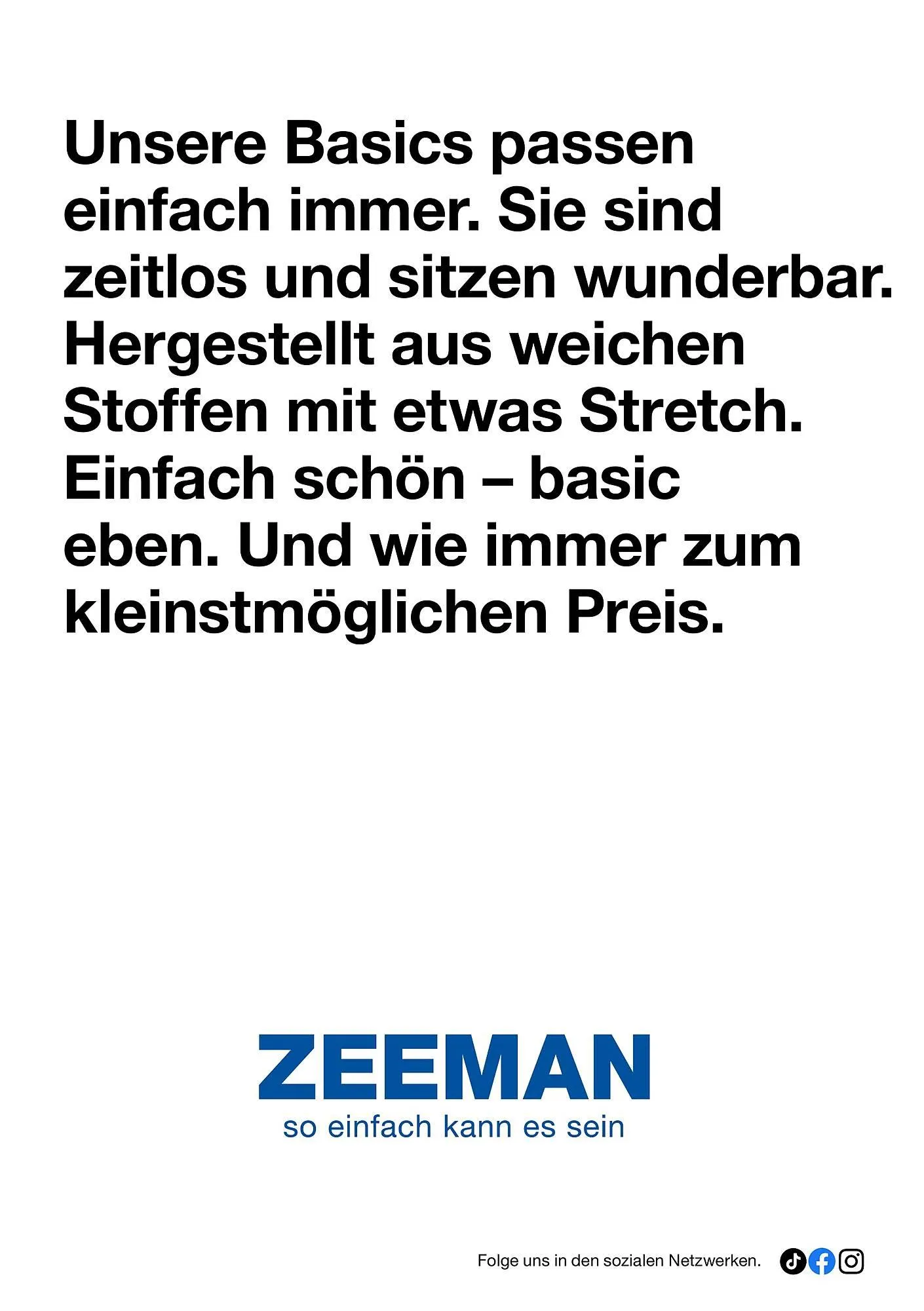 Zeeman Prospekt von 28. Februar bis 13. März 2026 - Flugblätt seite 2