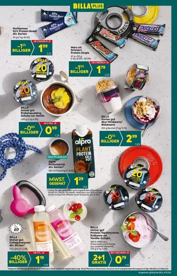 BILLA PLUS Wien von 9. Jänner bis 15. Jänner 2025 - Flugblätt seite 9