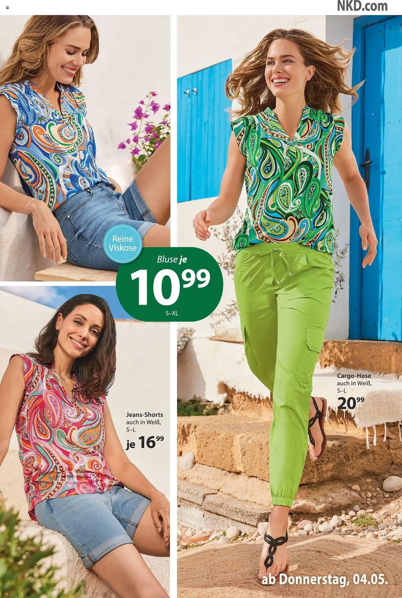 NKD Flugblatt von 4. Mai bis 31. Juli 2023 - Flugblätt seite 3