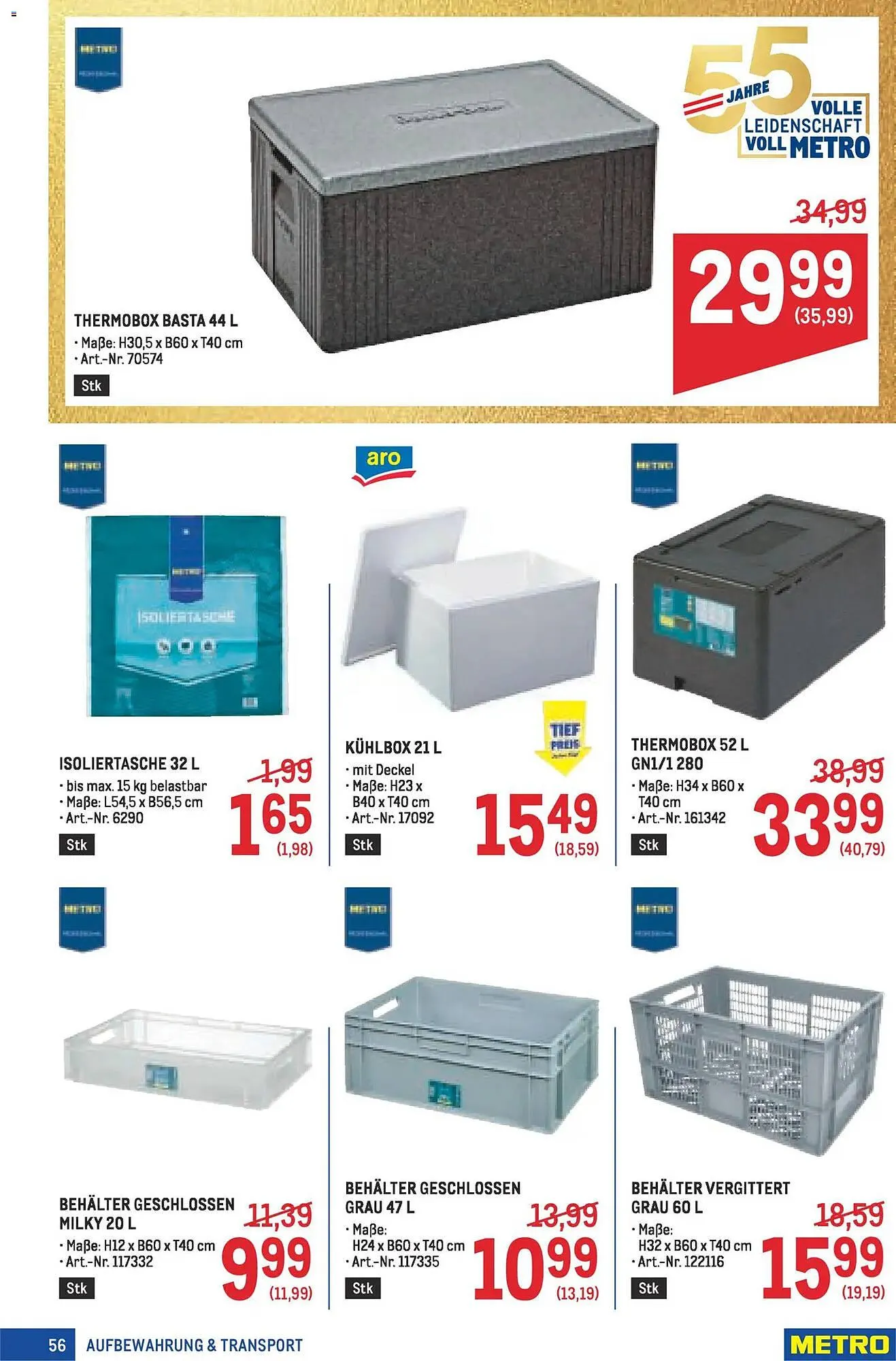 Metro Flugblatt von 19. März bis 1. April 2026 - Flugblätt seite  56