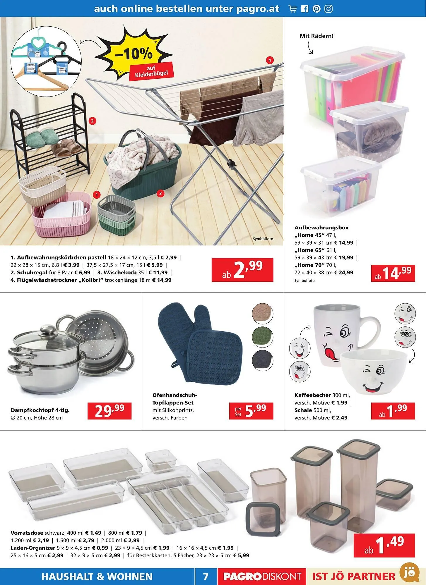Pagro Diskont Flugblatt von 30. Jänner bis 5. Februar 2025 - Flugblätt seite  7