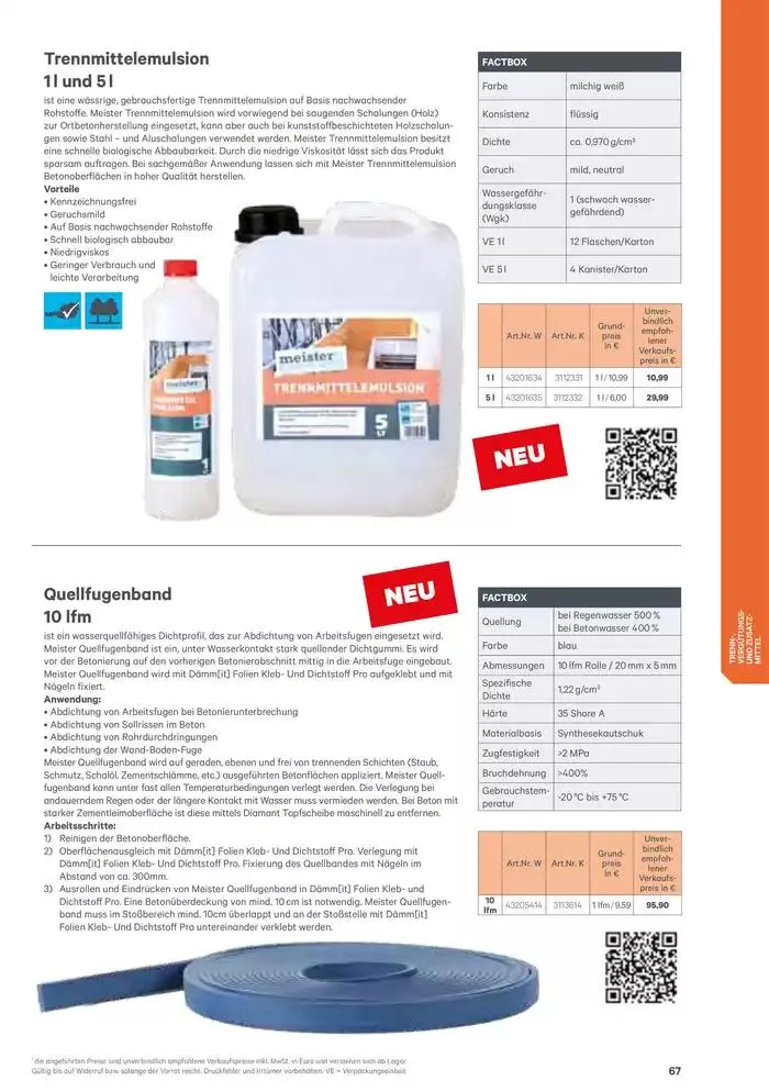 Exklusive Schnäppchen von 9. Jänner bis 16. Jänner 2025 - Flugblätt seite  67