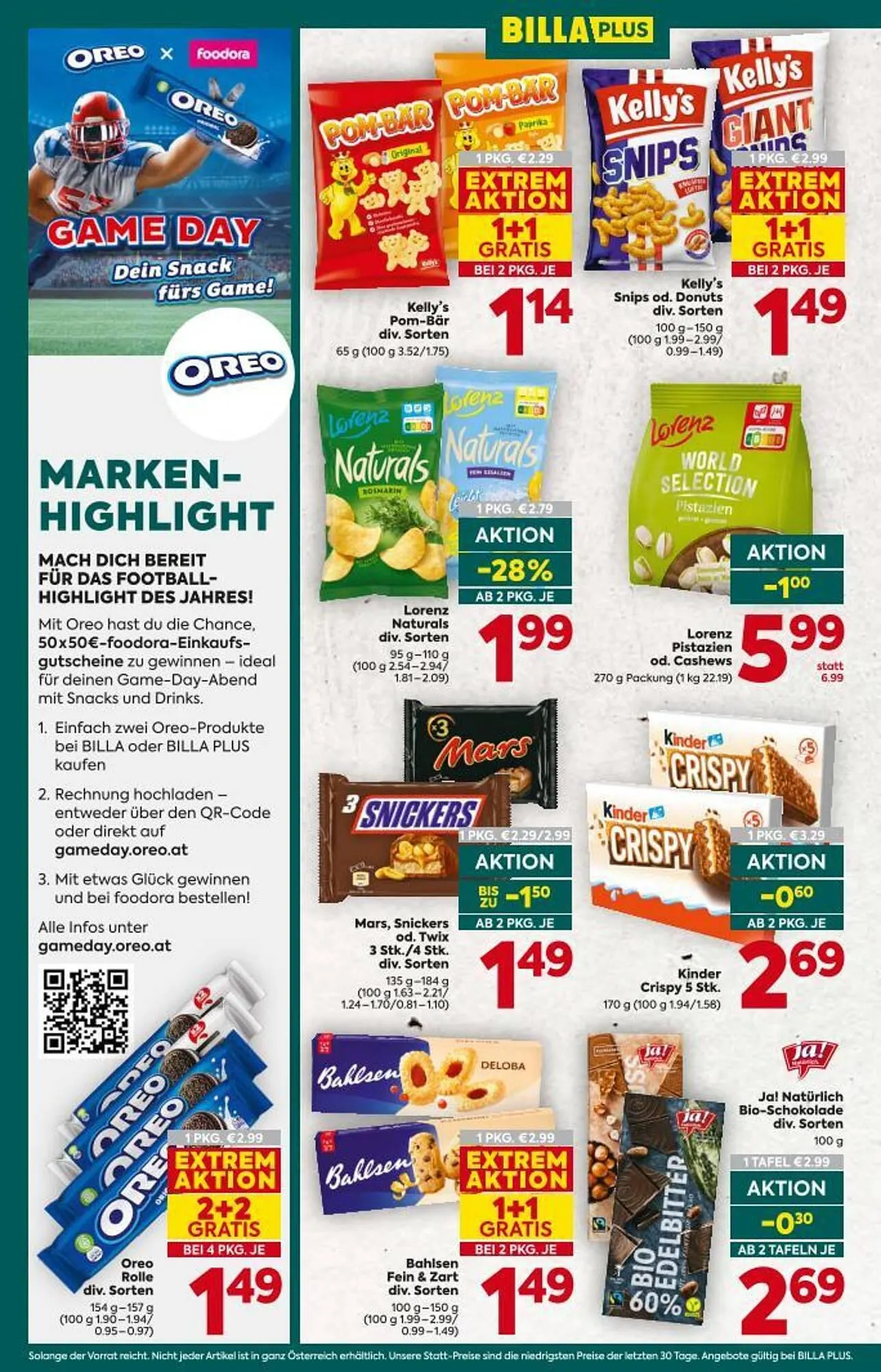 Billa Corso Flugblatt von 22. Jänner bis 28. Jänner 2026 - Flugblätt seite  16