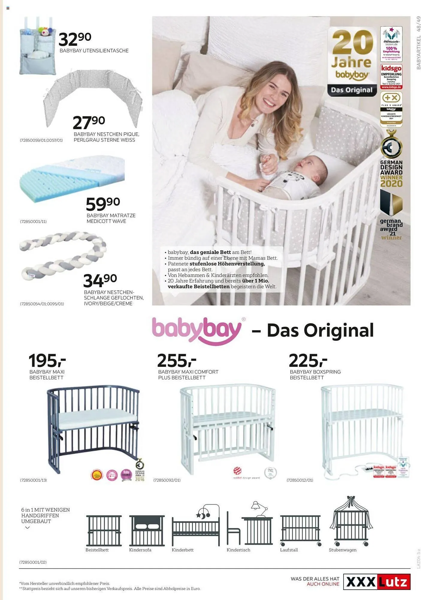 XXXLutz Flugblatt von 18. April bis 31. Dezember 2023 - Flugblätt seite  49