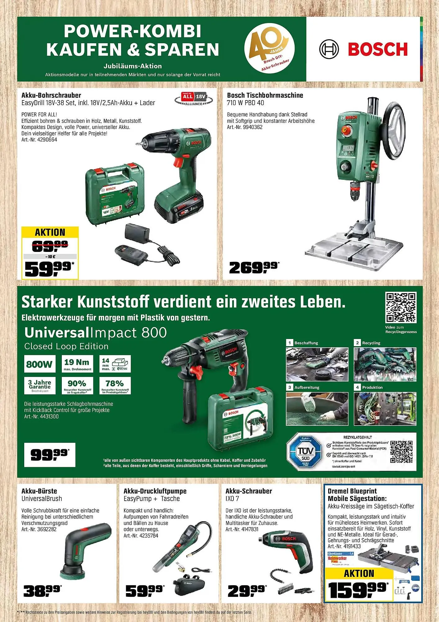 OBI Flugblatt von 1. November bis 13. November 2025 - Flugblätt seite 17