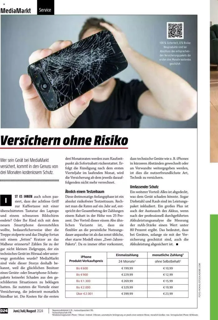Magazin Juni/Juli/August 2024 von 7. Juni bis 31. August 2024 - Flugblätt seite  24