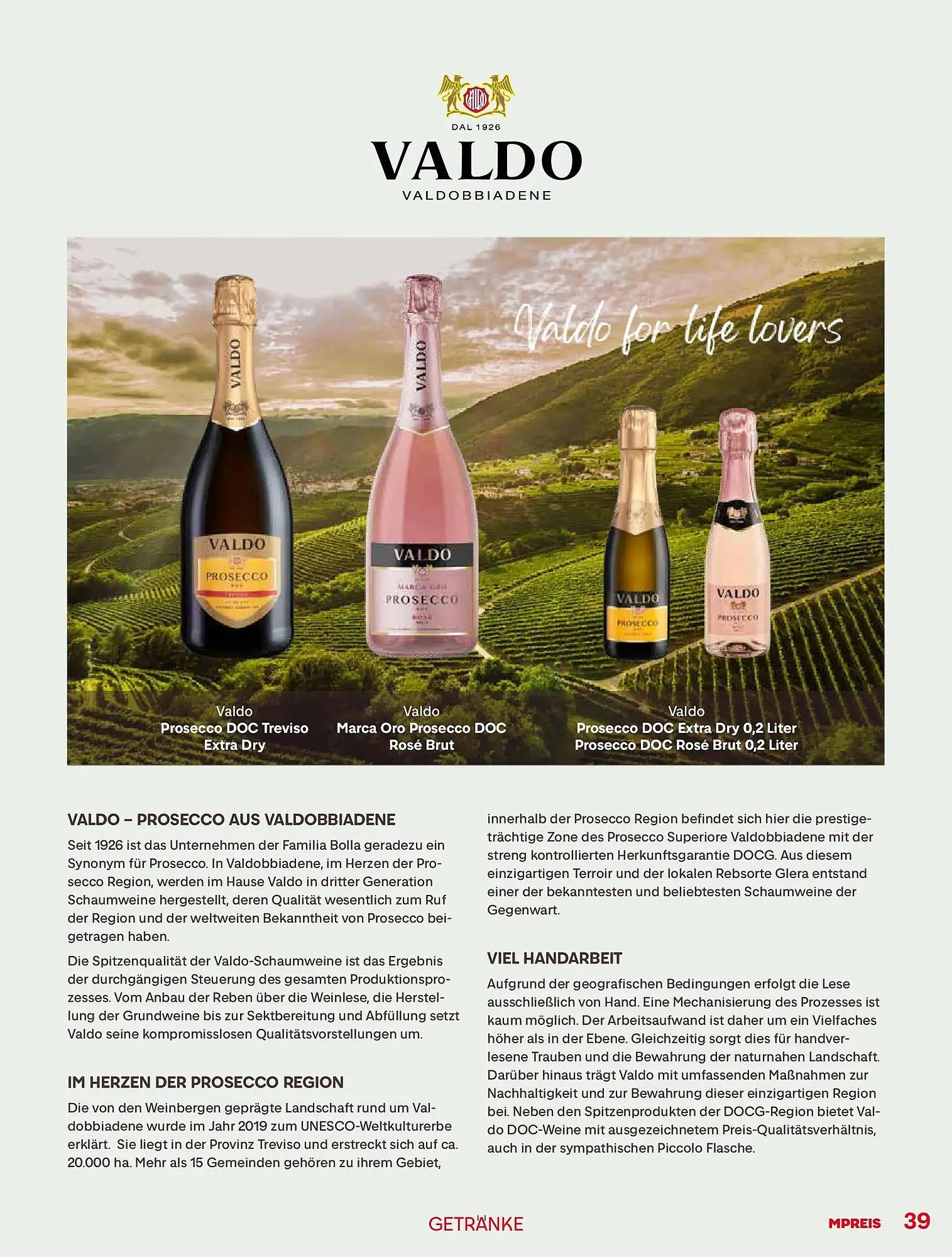 MPreis Flugblatt von 24. November bis 14. Dezember 2025 - Flugblätt seite  39