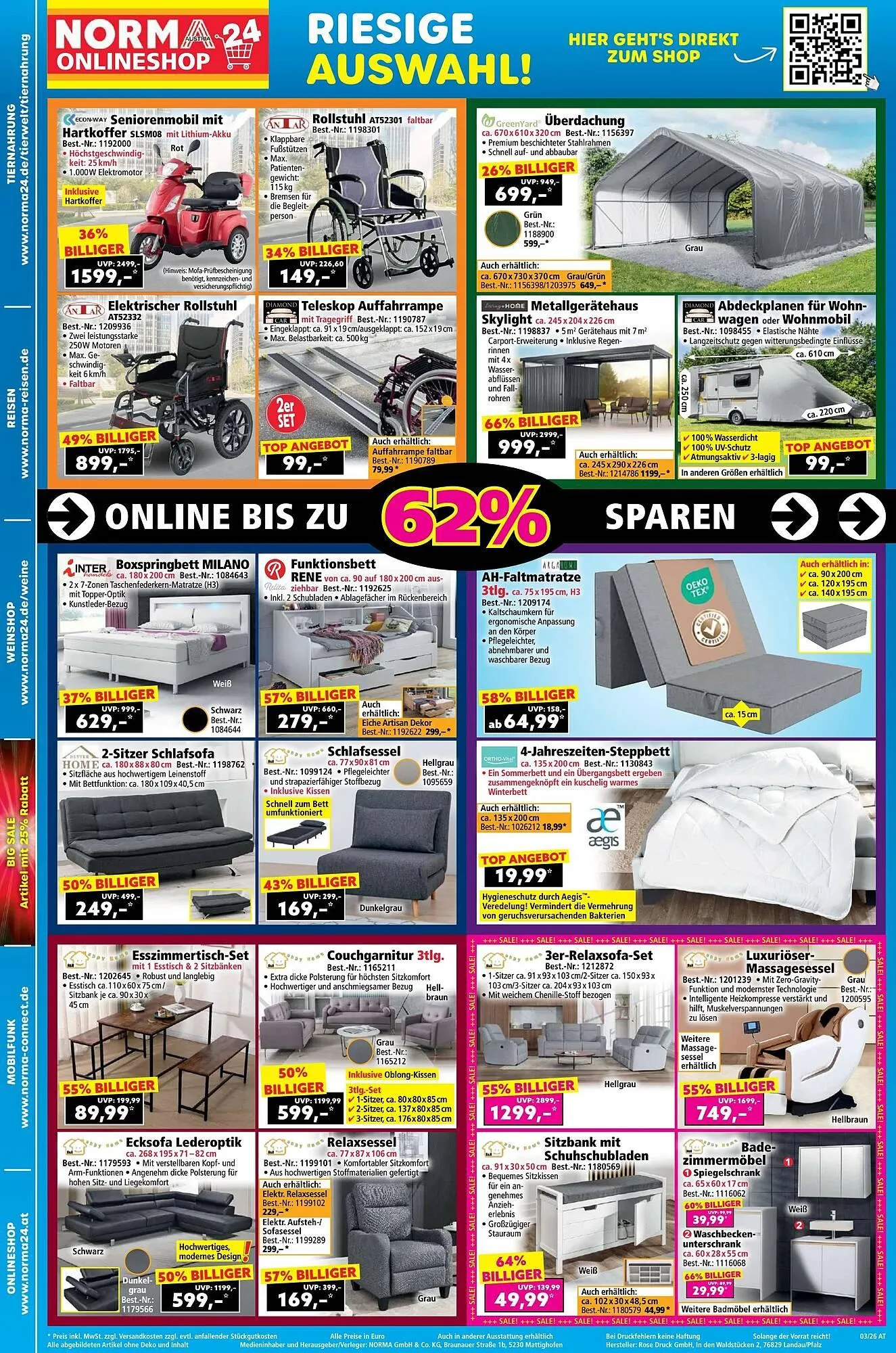 Norma Prospekt von 12. Jänner bis 18. Jänner 2026 - Flugblätt seite 20