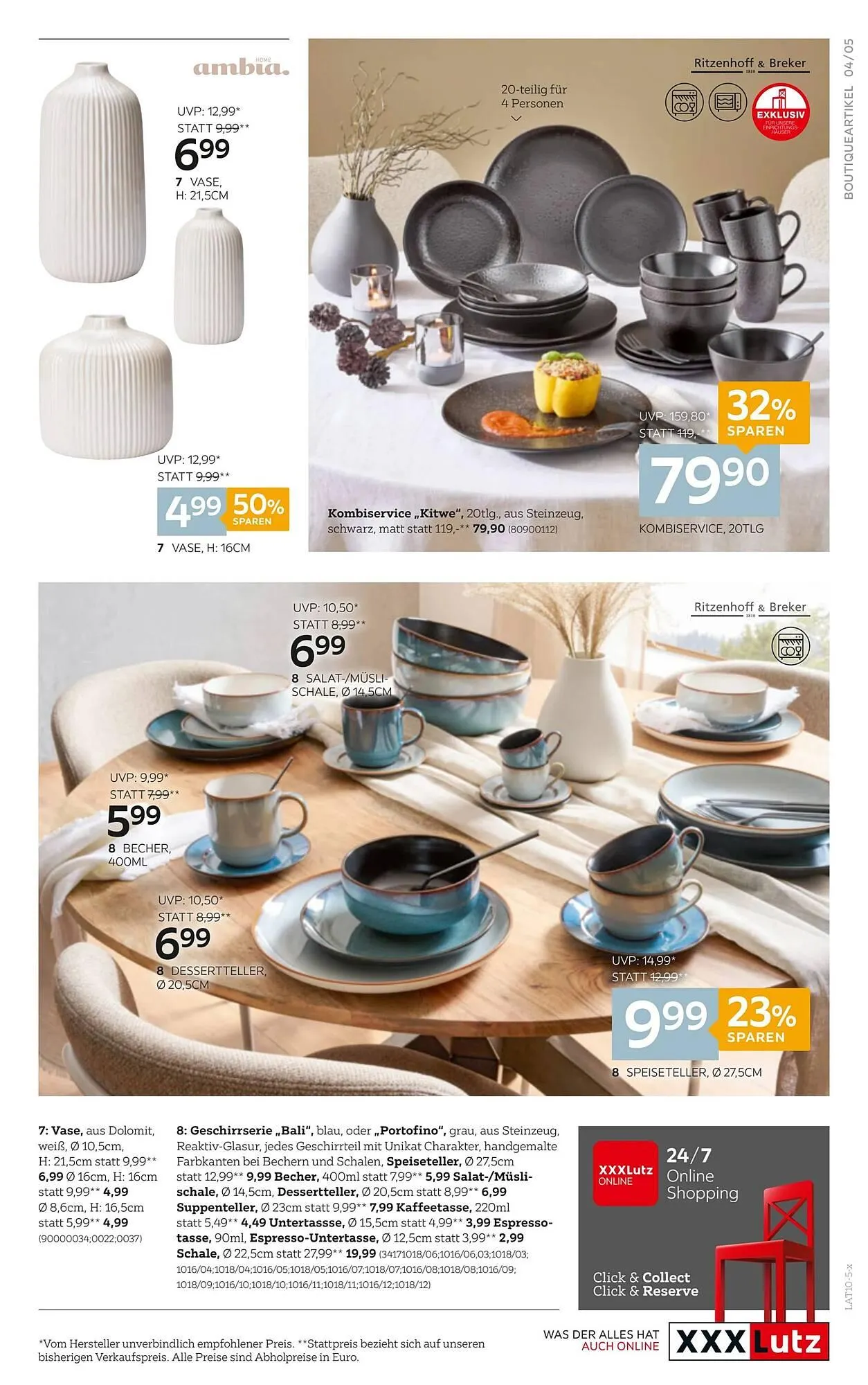 XXXLutz Prospekt von 7. Oktober bis 2. Dezember 2025 - Flugblätt seite 5