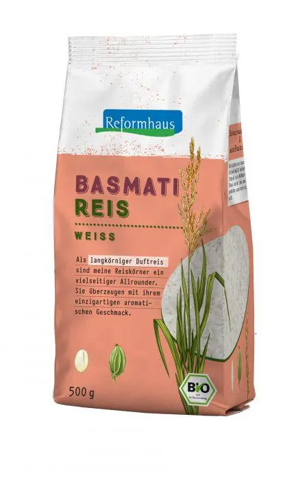 Reformhaus Basmati Reis weiss bio 500g