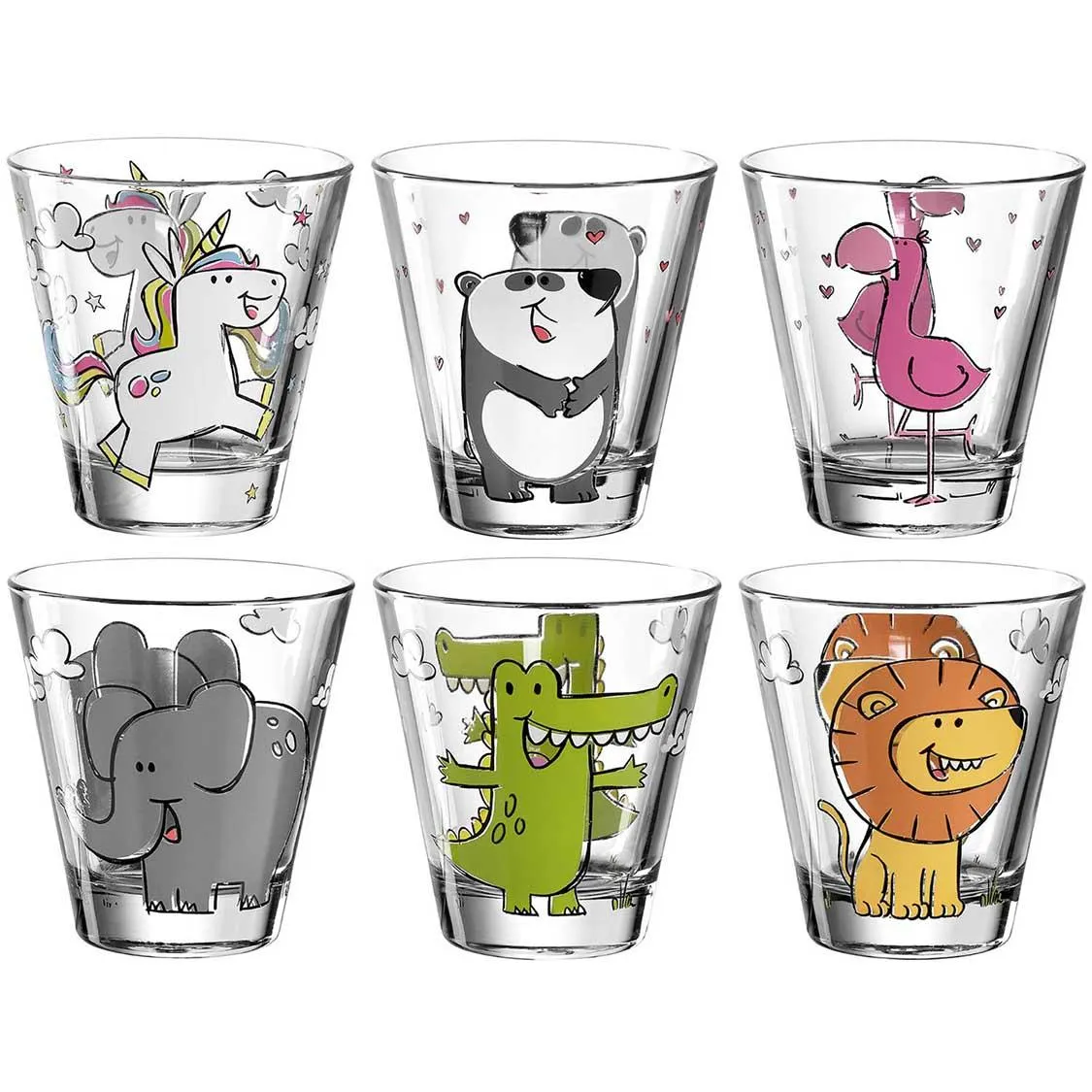 Kinderbecher BAMBINI 215 ml 6er-Set