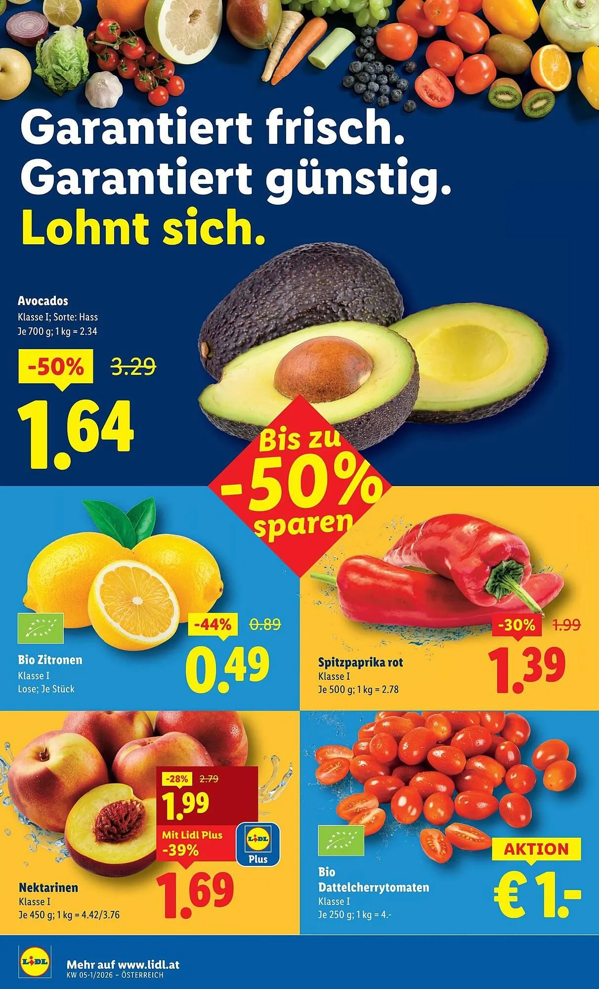 Lidl Flugblatt von 22. Jänner bis 29. Jänner 2026 - Flugblätt seite  40