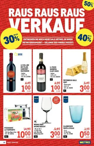 METRO Flugblatt - Metro profi von 20. August bis 2. September 2026 - Flugblätt seite  58
