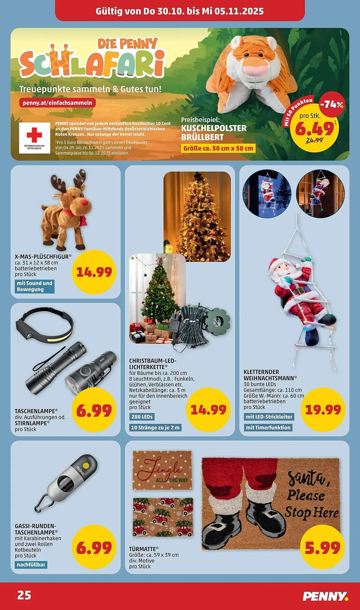 PENNY Flugblatt von 30. Oktober bis 5. November 2025 - Flugblätt seite  25