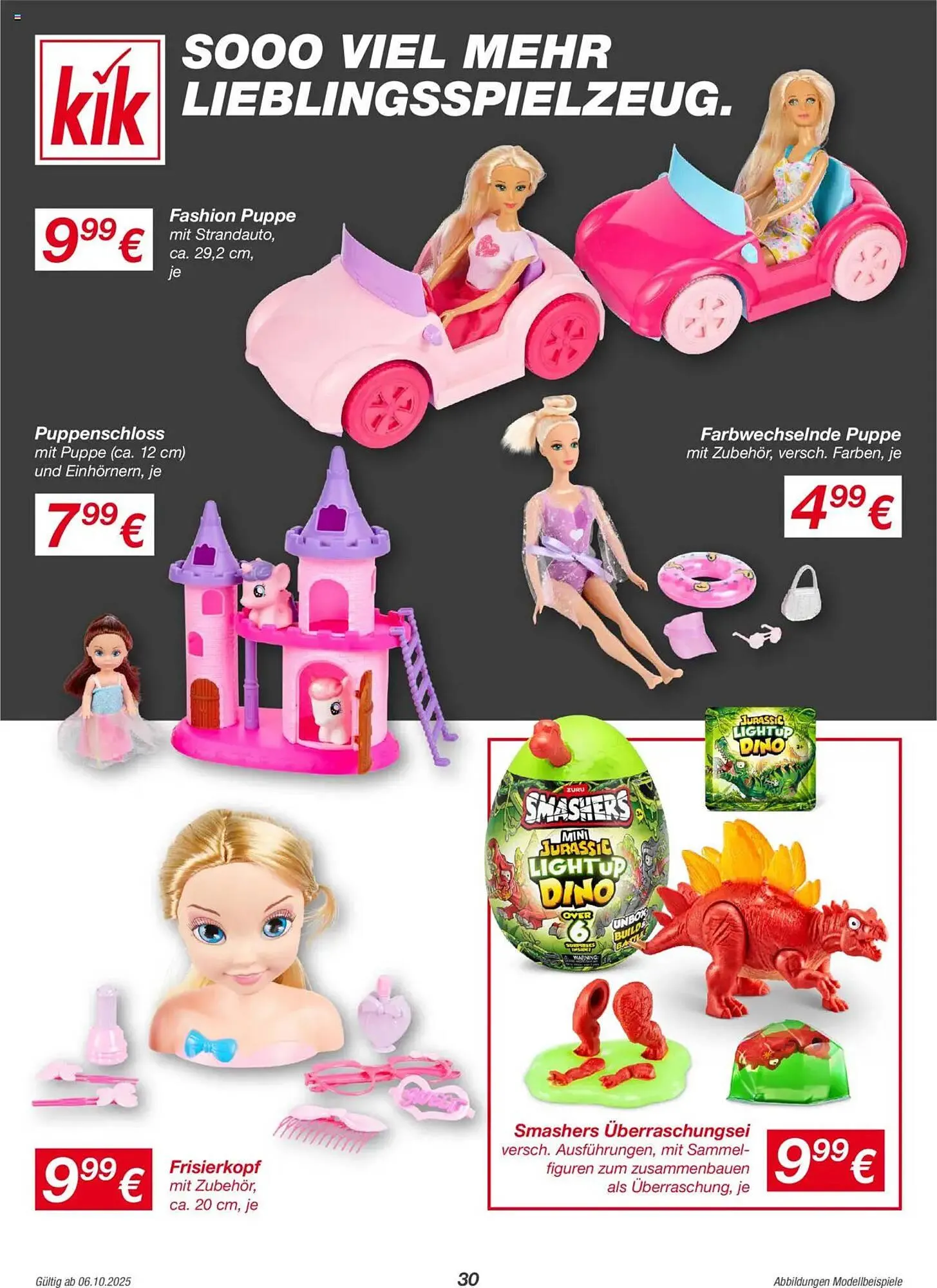 KiK Prospekt von 6. Oktober bis 10. November 2025 - Flugblätt seite 30