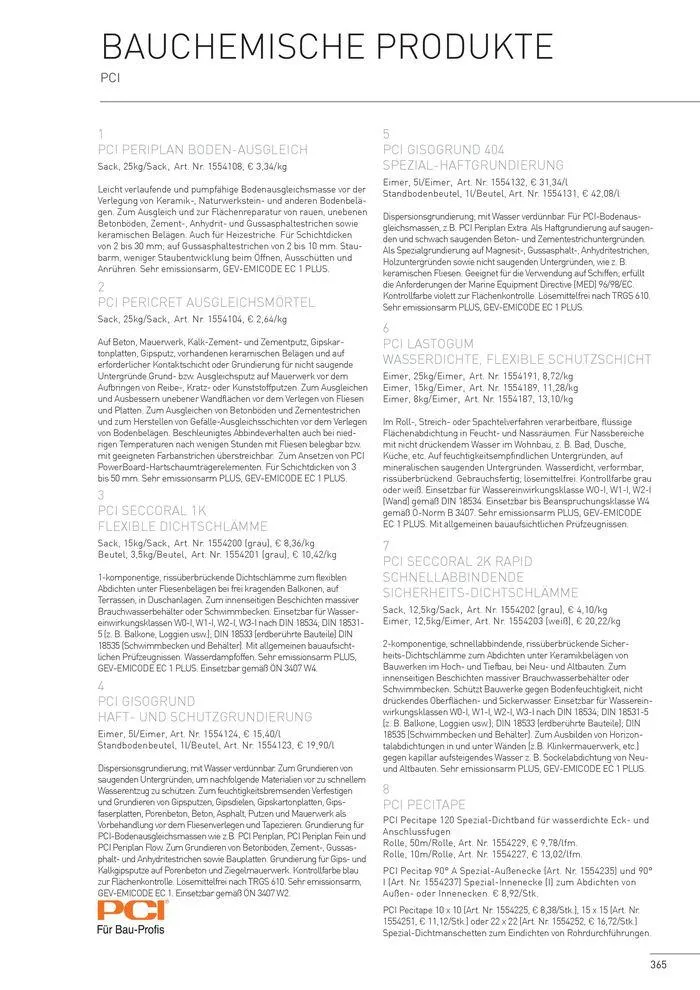 Fliesen 2024 von 5. Juni bis 31. Dezember 2024 - Flugblätt seite 363