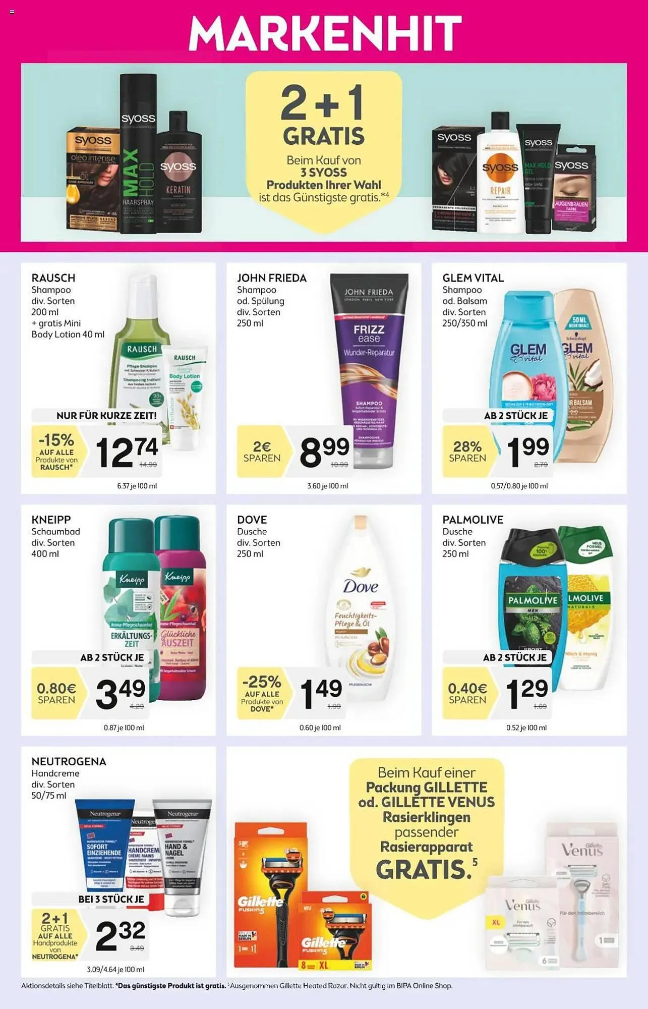 Bipa Flugblatt von 15. Februar bis 28. Februar 2024 - Flugblätt seite 6