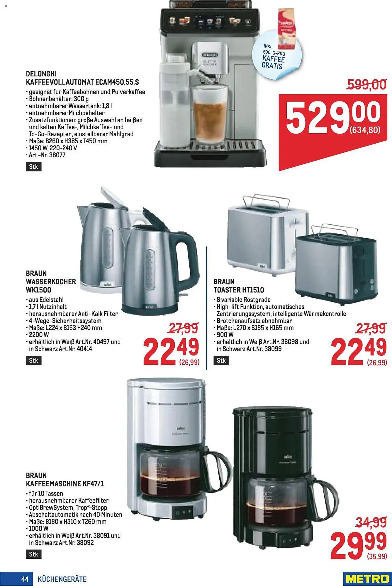 Metro Flugblatt von 22. Jänner bis 4. Februar 2026 - Flugblätt seite  44