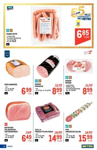 METRO Flugblatt Food - Profi von 11. Juni bis 24. Juni 2026 - Flugblätt seite 12