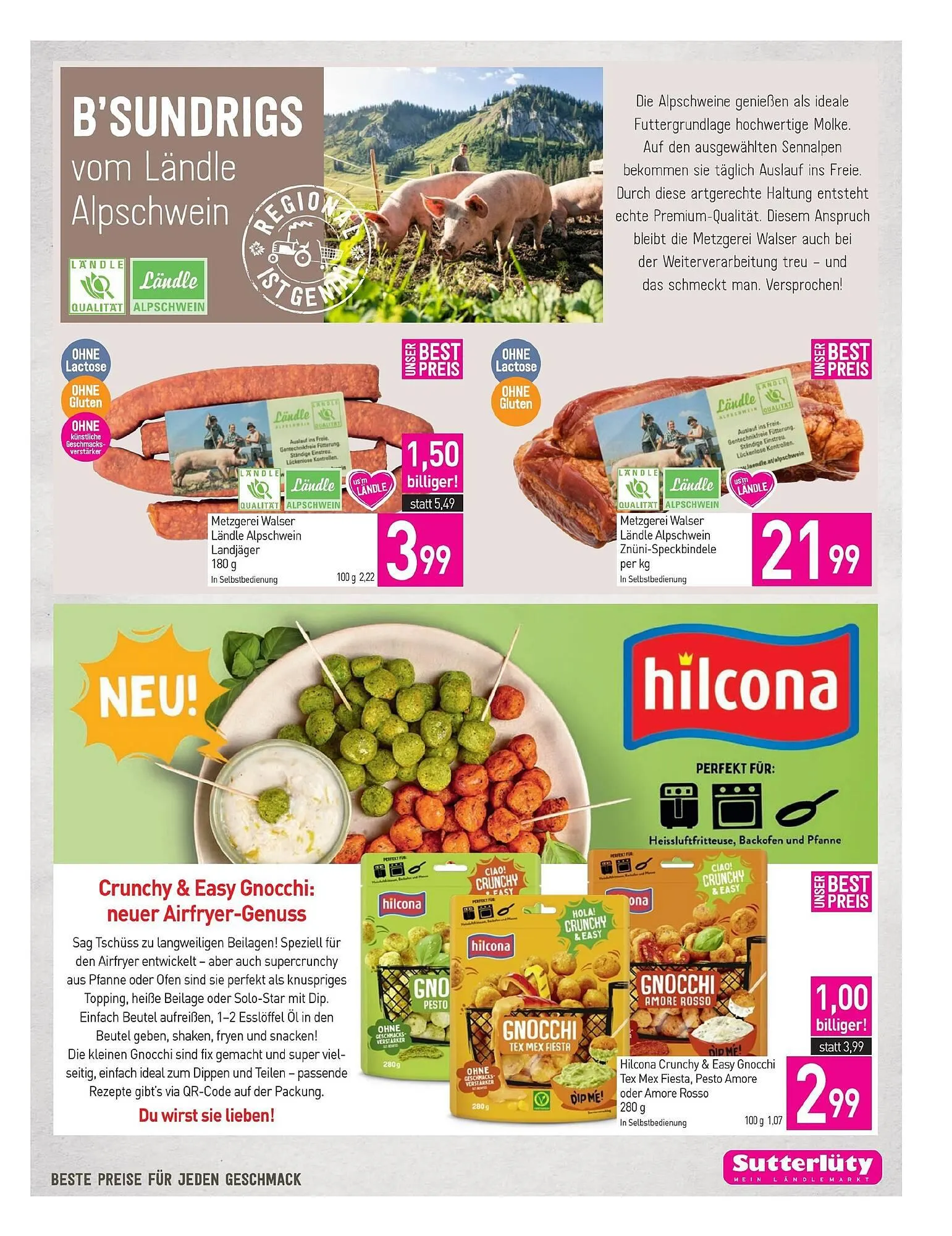 Sutterlüty Flugblatt von 4. Dezember bis 10. Dezember 2025 - Flugblätt seite  9