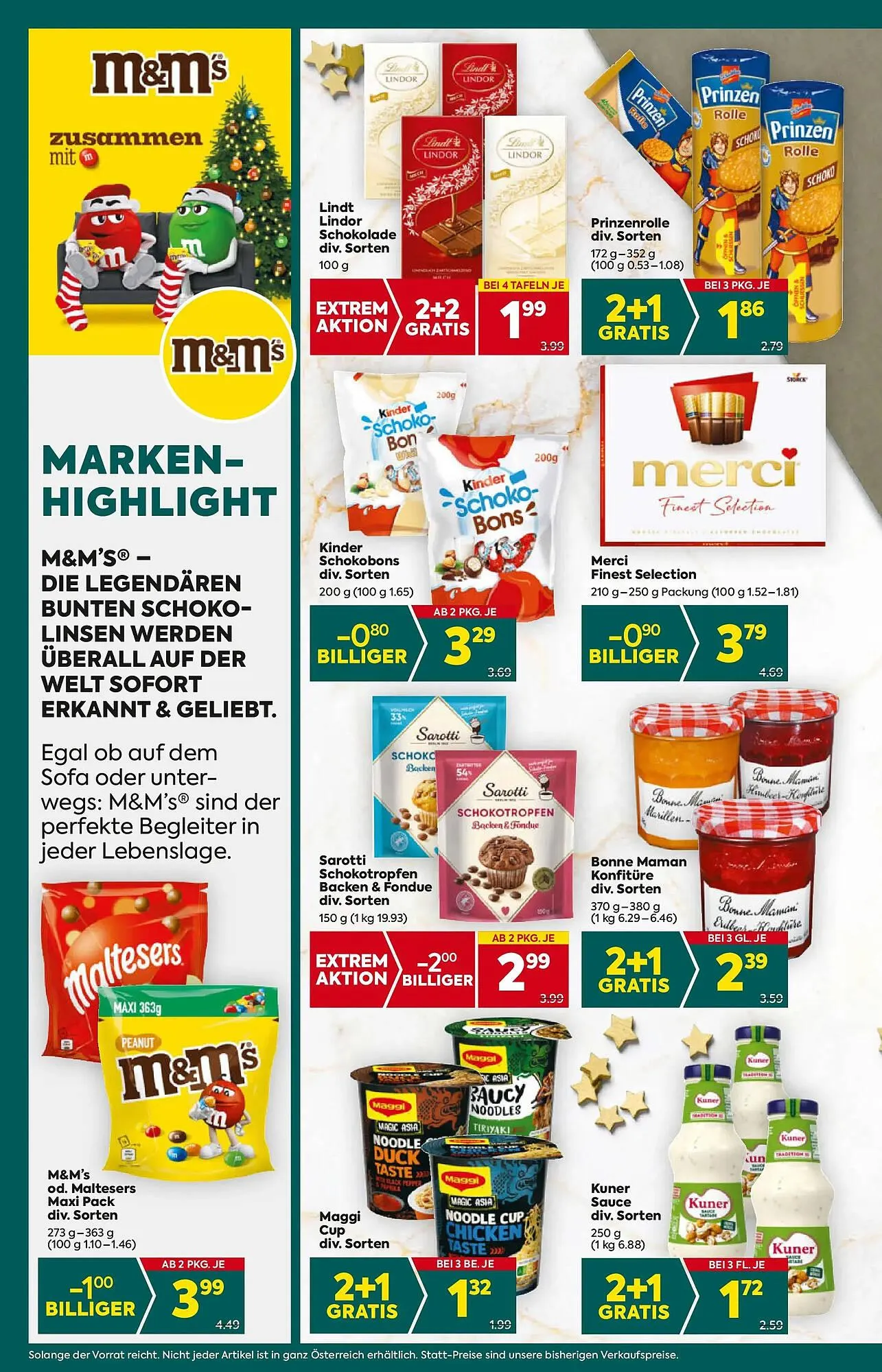 Billa Flugblatt von 4. Dezember bis 10. Dezember 2025 - Flugblätt seite  16