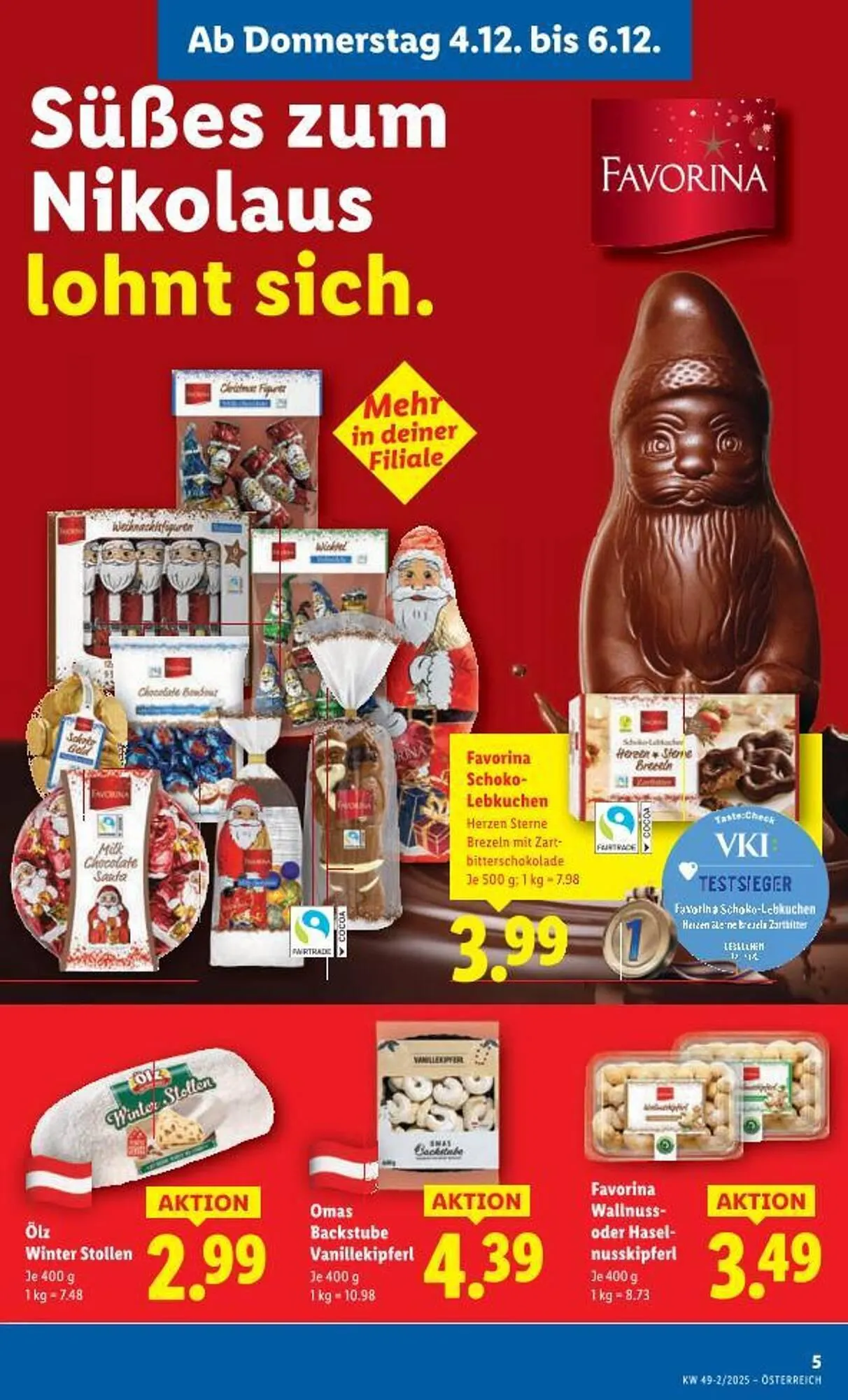 Lidl Flugblatt von 4. Dezember bis 10. Dezember 2025 - Flugblätt seite  8