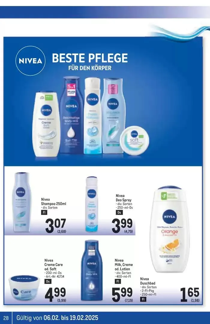 Sonderangebote für Sie von 6. Februar bis 19. Februar 2025 - Flugblätt seite  28