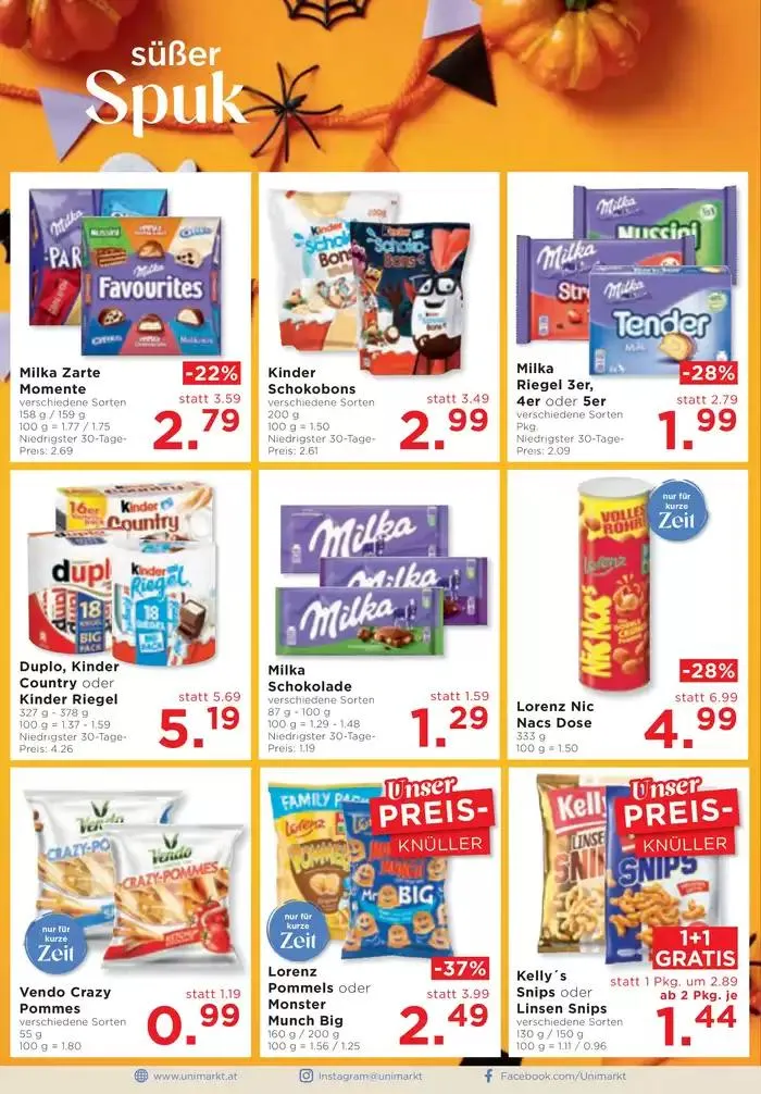 Aktuelle Sonderaktionen von 23. Oktober bis 29. Oktober 2024 - Flugblätt seite 10