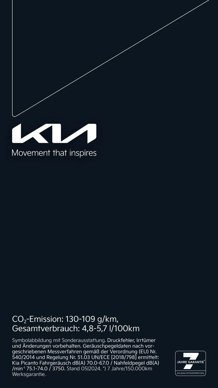 Kia Picanto von 27. Juli bis 27. Juli 2025 - Flugblätt seite  20