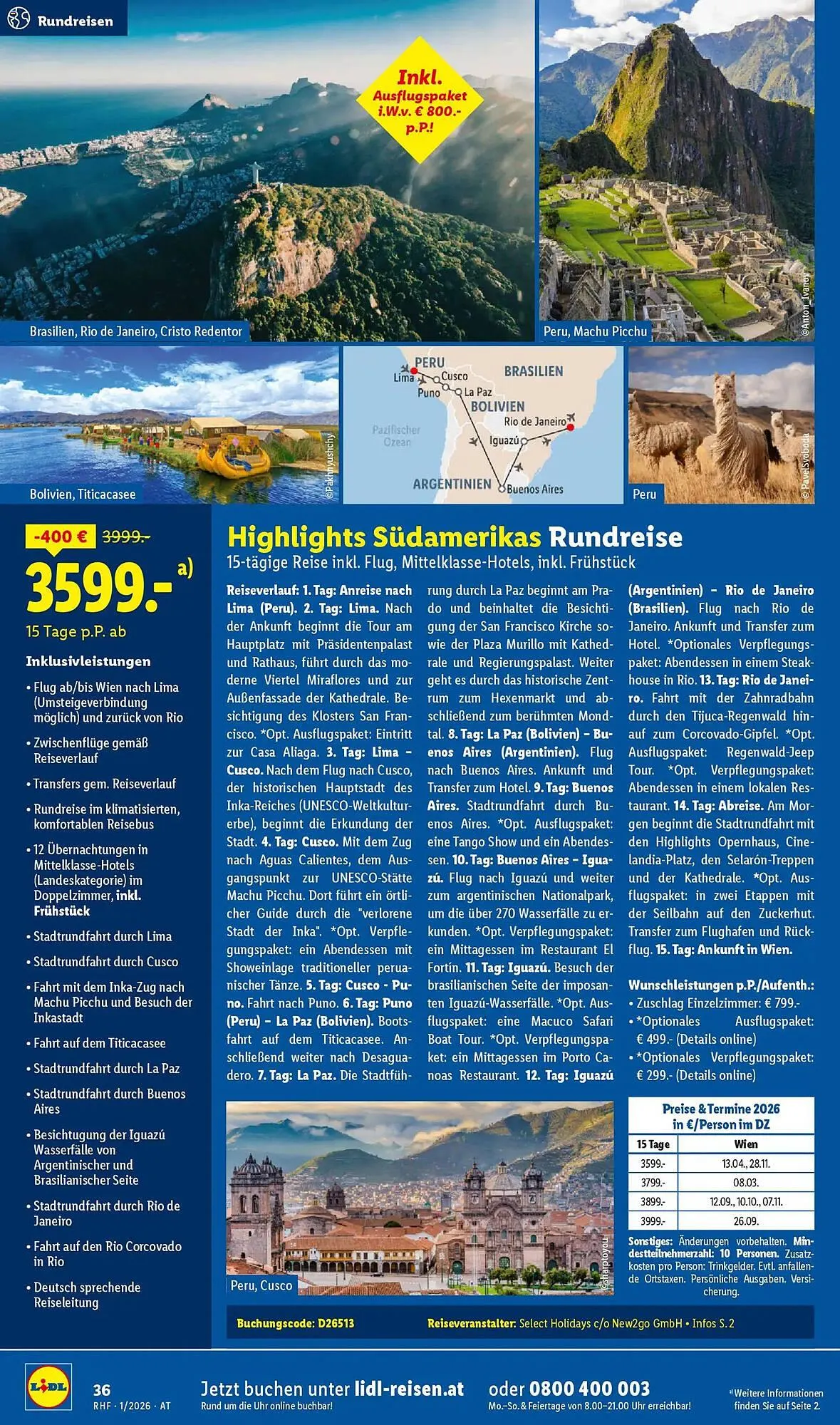 Lidl Flugblatt von 29. Dezember bis 31. Jänner 2026 - Flugblätt seite  36