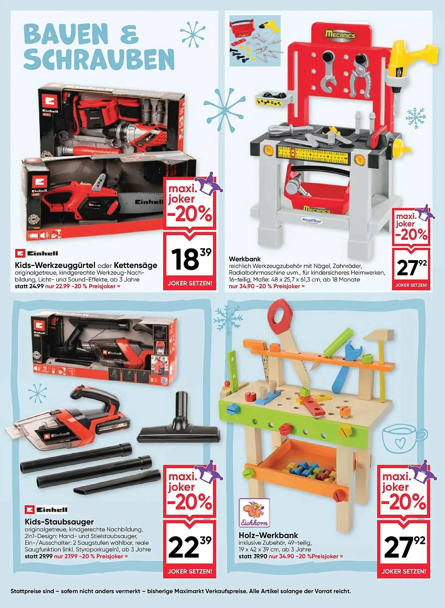 Maximarkt Flugblatt von 30. Oktober bis 24. Dezember 2025 - Flugblätt seite 24