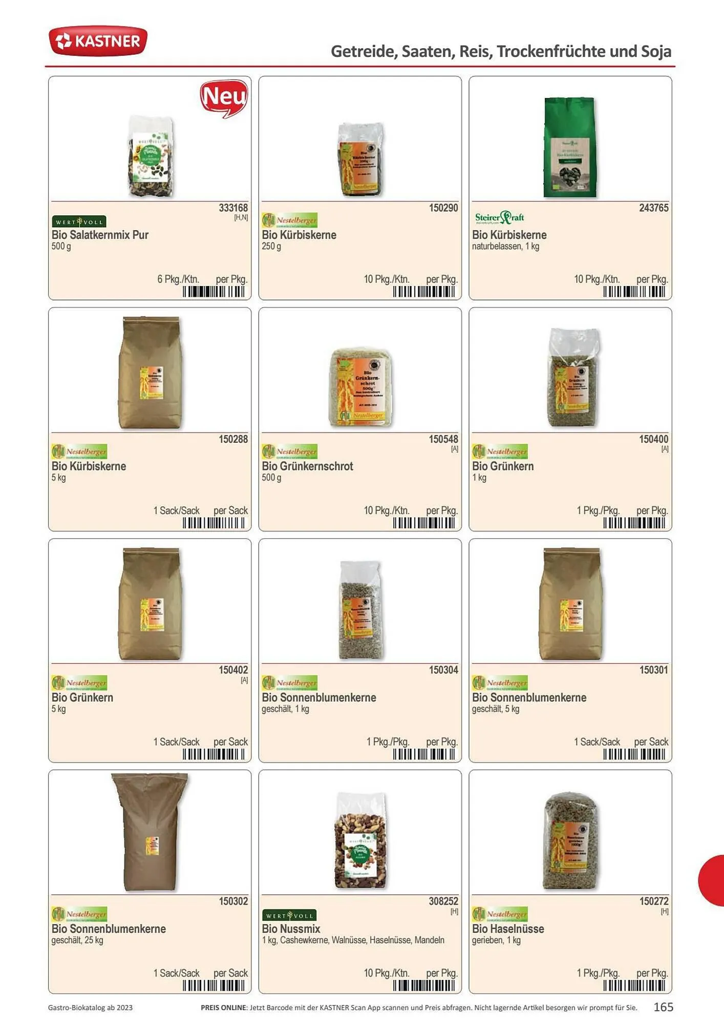 Kastner Flugblatt von 15. September bis 30. Dezember 2023 - Flugblätt seite  167