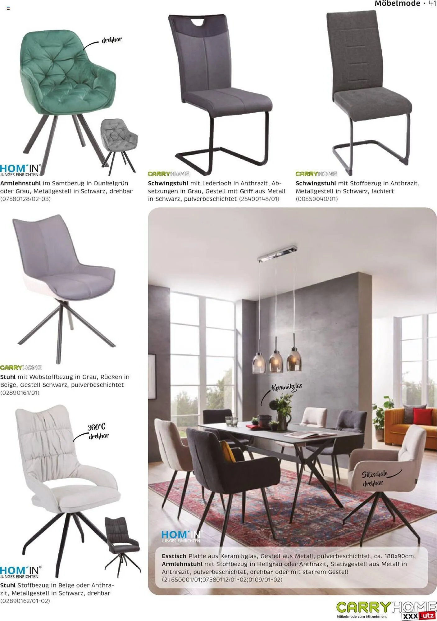 XXXLutz Flugblatt von 5. Juli bis 31. Mai 2024 - Flugblätt seite  41