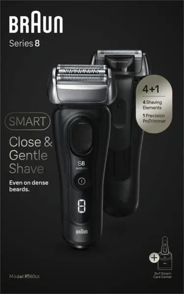 Braun Series 8 - 8560cc System wet&dry